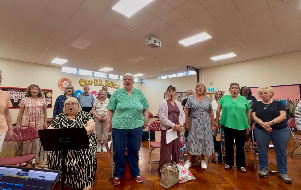 300 dancers perform at Riverside for Middlesbrough FC 150th anniversary — Middlesbrough news photo (BBC Tees)