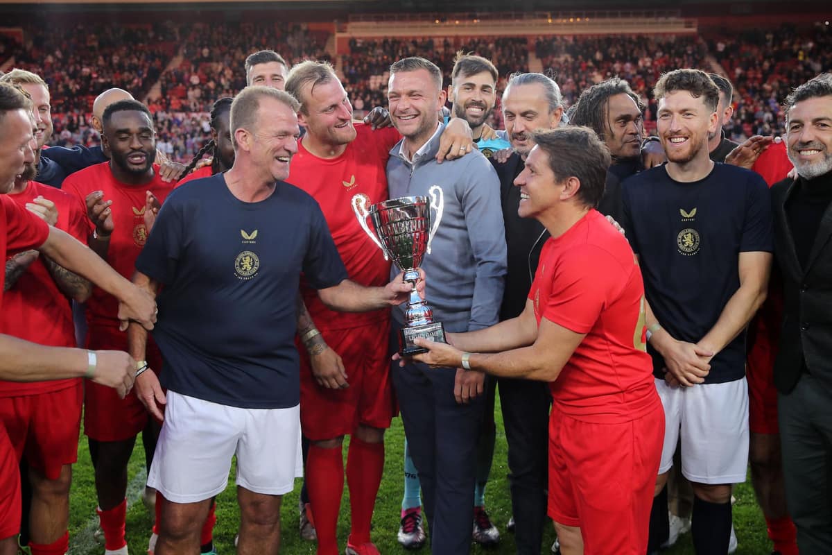 Club Celebrates Legacy Game — Middlesbrough news photo
