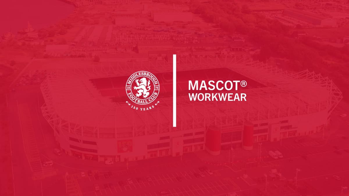 Mascot Workwear Continue As Boro’s Official Workwear Partner — Middlesbrough news photo (Middlesbrough FC)
