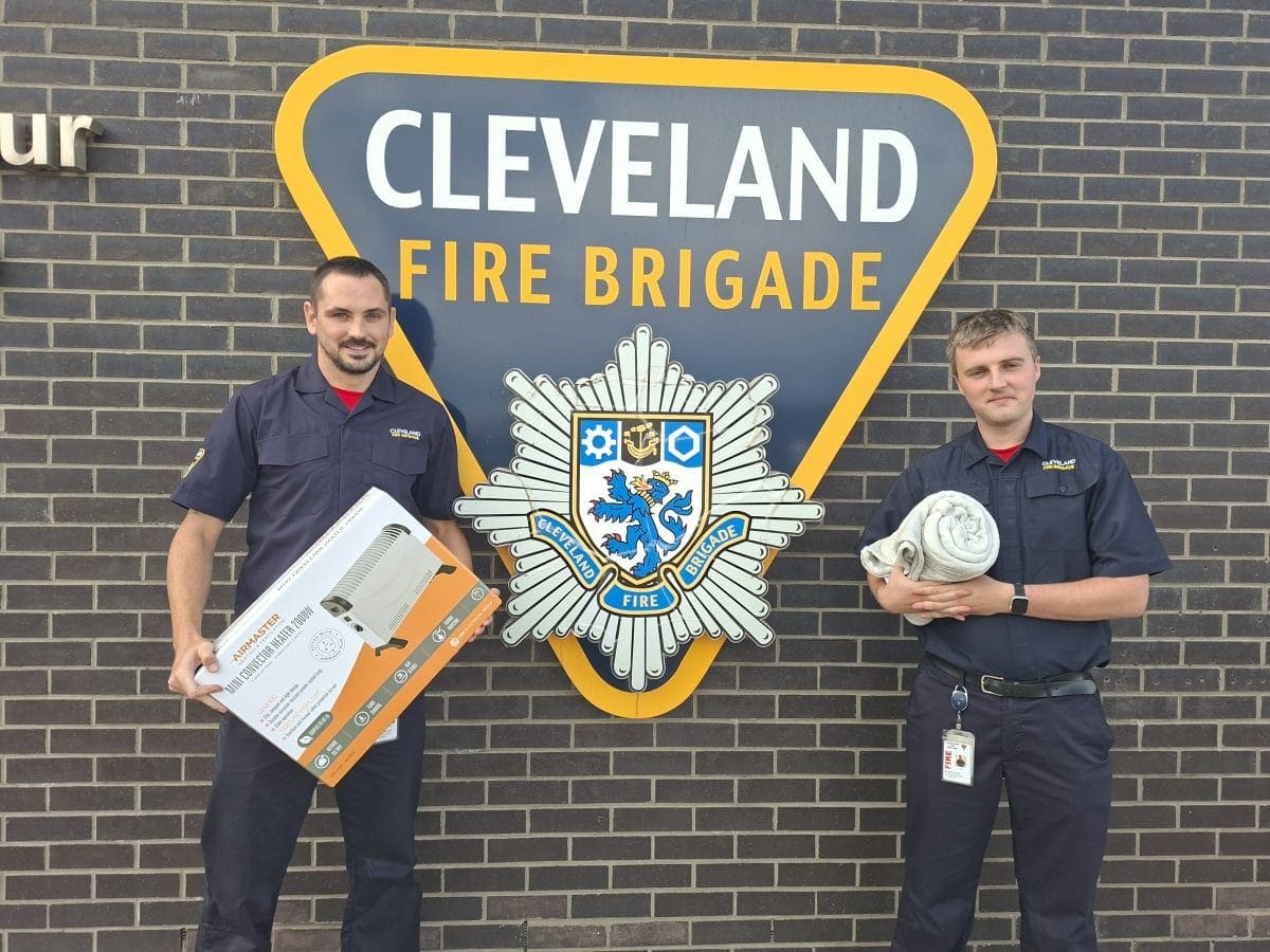 Cleveland Fire Brigade Stay Safe and Warm Campaign Oct 2026–March 2027 — Middlesbrough news photo (Cleveland Fire Brigade)